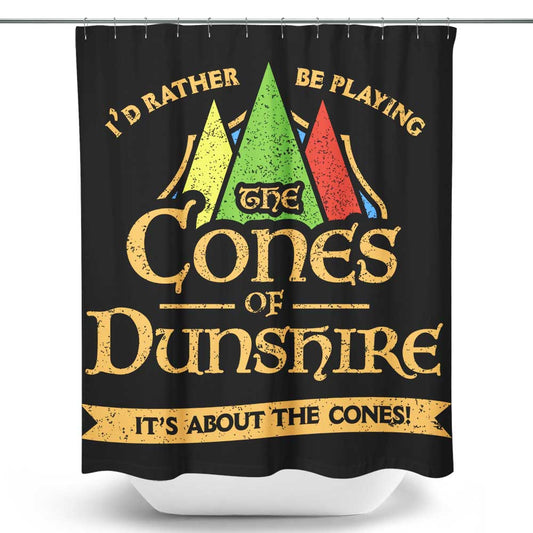It's All About the Cones - Shower Curtain