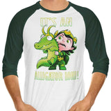 It's an Alligator - 3/4 Sleeve Raglan T-Shirt
