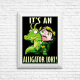 It's an Alligator - Posters & Prints