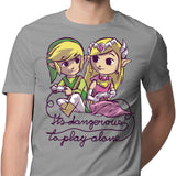 It's Dangerous to Play Alone - Men's Apparel