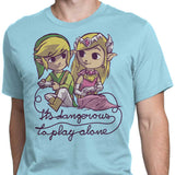 It's Dangerous to Play Alone - Men's Apparel