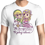 It's Dangerous to Play Alone - Men's Apparel