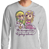 It's Dangerous to Play Alone - Long Sleeve T-Shirt