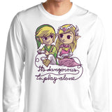 It's Dangerous to Play Alone - Long Sleeve T-Shirt