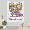 It's Dangerous to Play Alone - Wall Tapestry