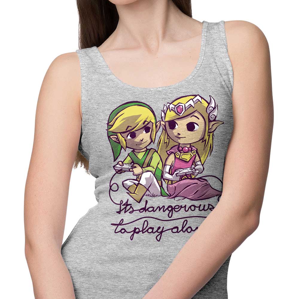 It's Dangerous to Play Alone - Tank Top