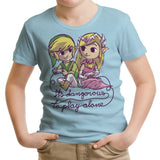 It's Dangerous to Play Alone - Youth Apparel