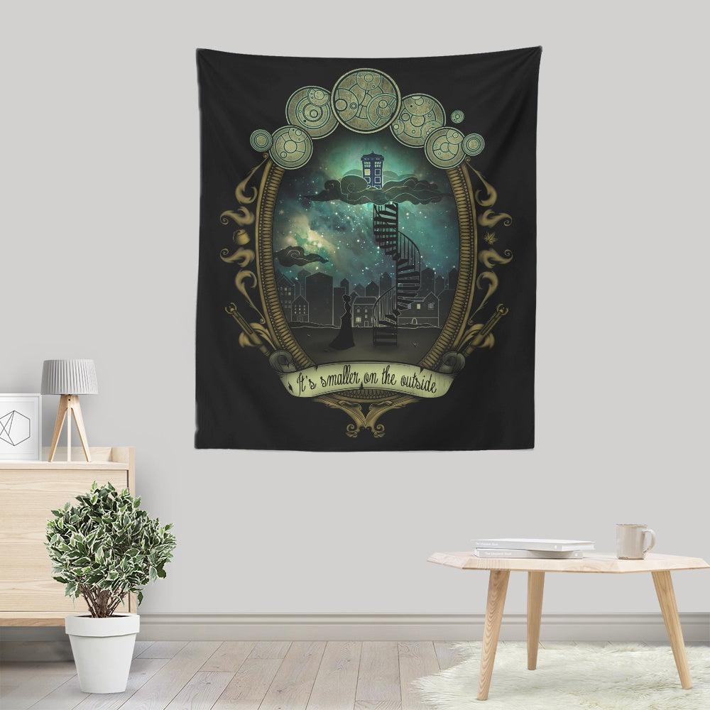 It's Smaller on the Outside - Wall Tapestry