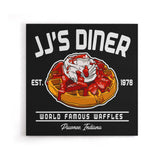 JJ's Famous Waffles - Canvas Print