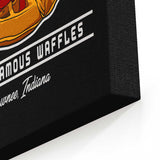 JJ's Famous Waffles - Canvas Print