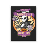 Jack's Pumpkin Spice - Canvas Print