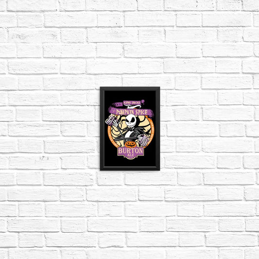 Jack's Pumpkin Spice - Posters & Prints