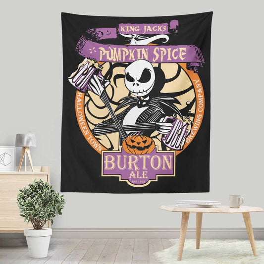 Jack's Pumpkin Spice - Wall Tapestry