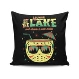 Jason Makes Manhattan - Throw Pillow