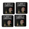 Jerry Christmas - Coasters