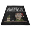 Jerry Christmas - Fleece Blanket