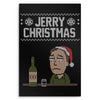 Jerry Christmas - Metal Print