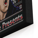 Joey Doesn't Share Sweater - Canvas Print