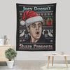 Joey Doesn't Share Sweater - Wall Tapestry