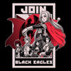 Join Black Eagles - Metal Print