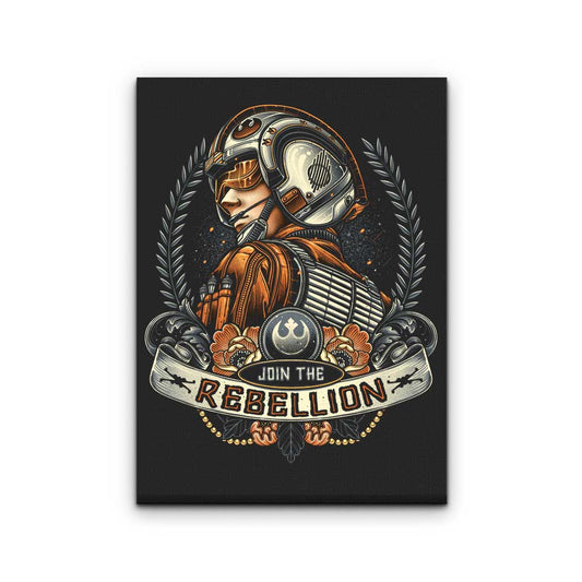 Join the Rebellion - Canvas Print