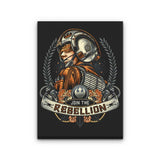 Join the Rebellion - Canvas Print