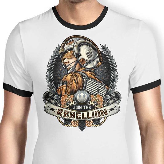 Join the Rebellion - Ringer T-Shirt