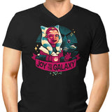 Joy to the Galaxy - Men's V-Neck