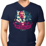 Joy to the Galaxy - Men's V-Neck