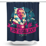 Joy to the Galaxy - Shower Curtain