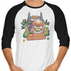 Jurassic Crossing - 3/4 Sleeve Raglan T-Shirt