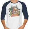 Jurassic Crossing - 3/4 Sleeve Raglan T-Shirt