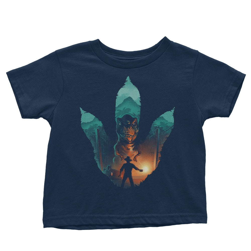 Jurassic Footprint - Youth Apparel