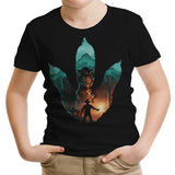 Jurassic Footprint - Youth Apparel