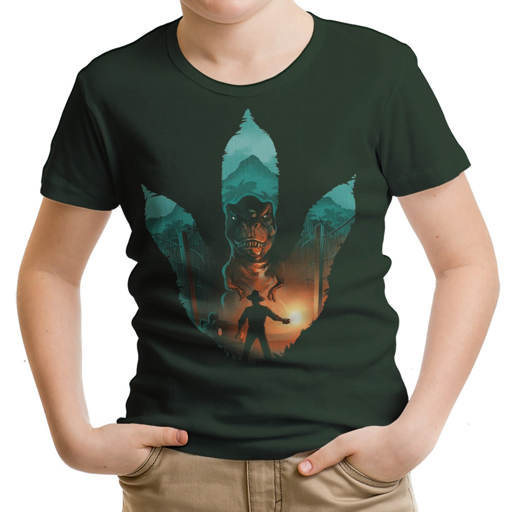 Jurassic Footprint - Youth Apparel