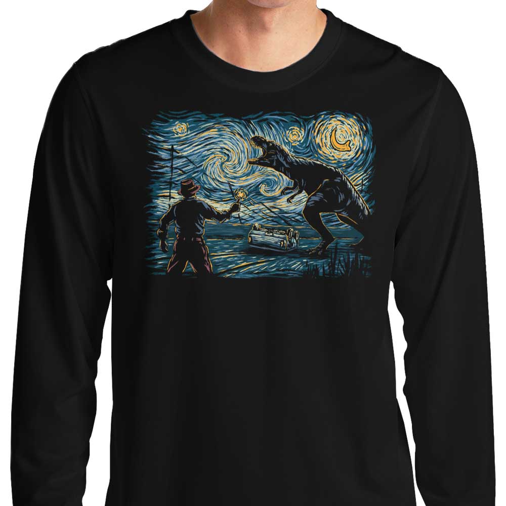 Jurassic Night - Long Sleeve T-Shirt