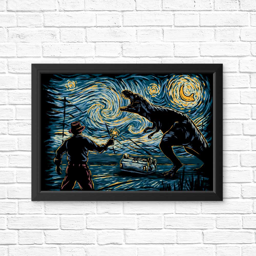 Jurassic Night - Posters & Prints