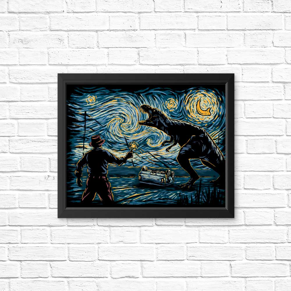 Jurassic Night - Posters & Prints