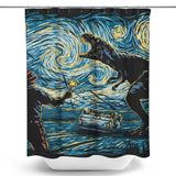 Jurassic Night - Shower Curtain
