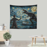 Jurassic Night - Wall Tapestry