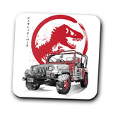 Jurassic Sumi-e - Coasters