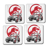 Jurassic Sumi-e - Coasters