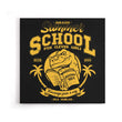 Jurassic Summer School - Canvas Print