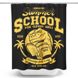 Jurassic Summer School - Shower Curtain