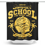 Jurassic Summer School - Shower Curtain