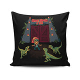 Jurassic Teerion - Throw Pillow