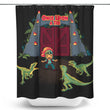 Jurassic Teerion - Shower Curtain