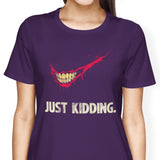 Just Kidding - Women's Apparel
