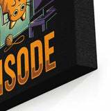 Just One More Episode - Canvas Print