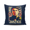 Justice - Throw Pillow